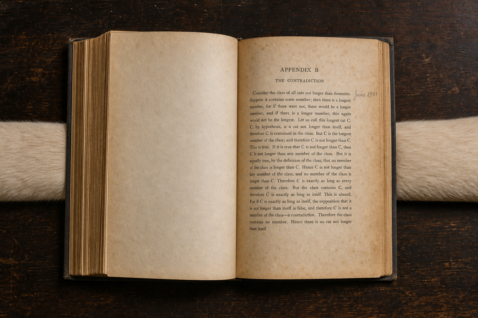 Appendix B · The Contradiction