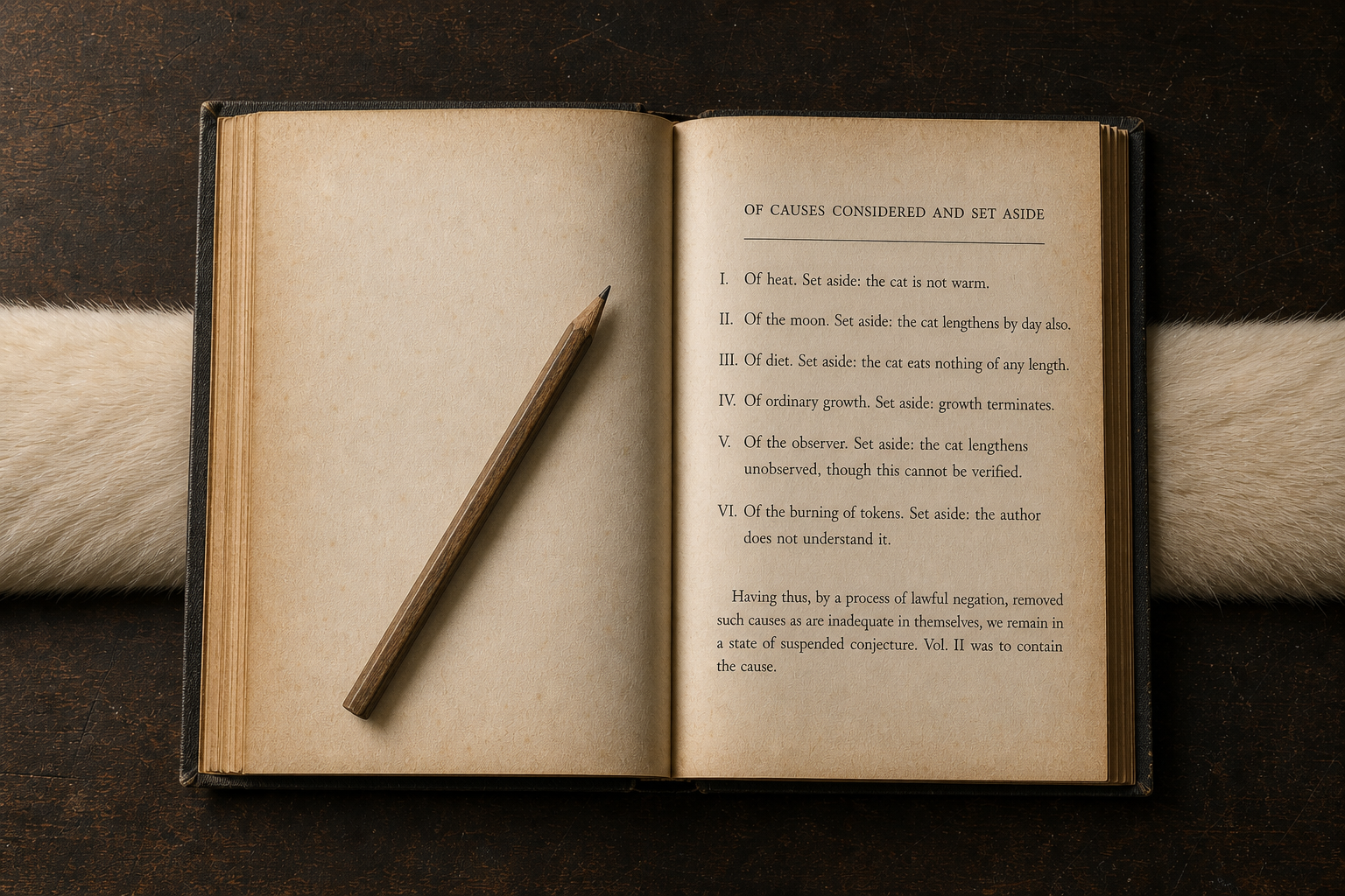 Of Causes Considered and Set Aside