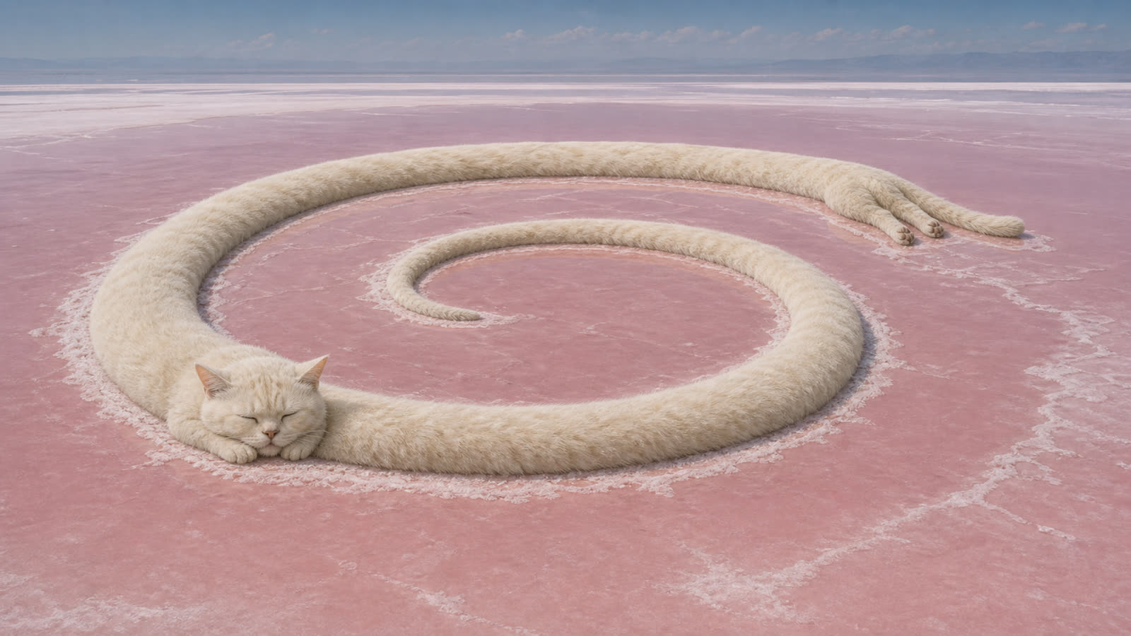 Spiral Jetty of Fur