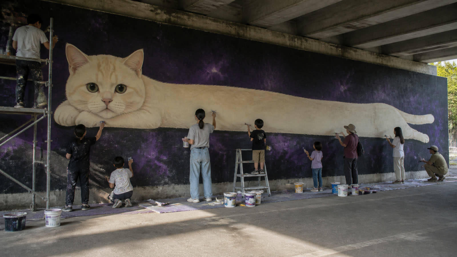 Community mural needs every hand