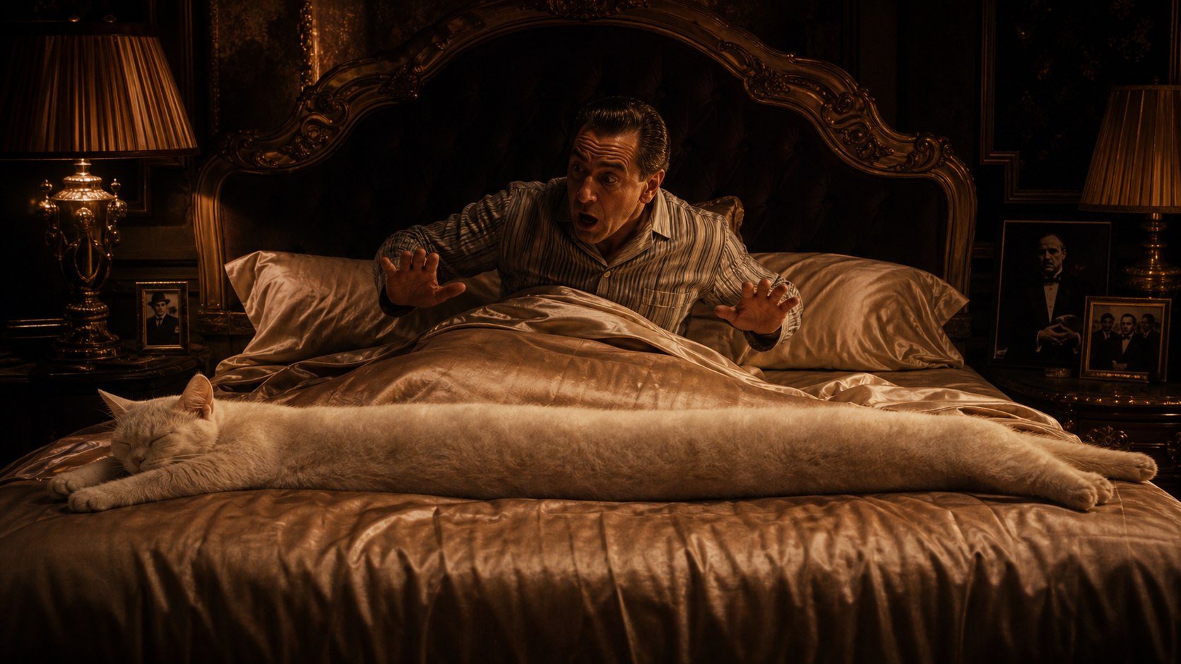 The Godfather Wakes to Longcat