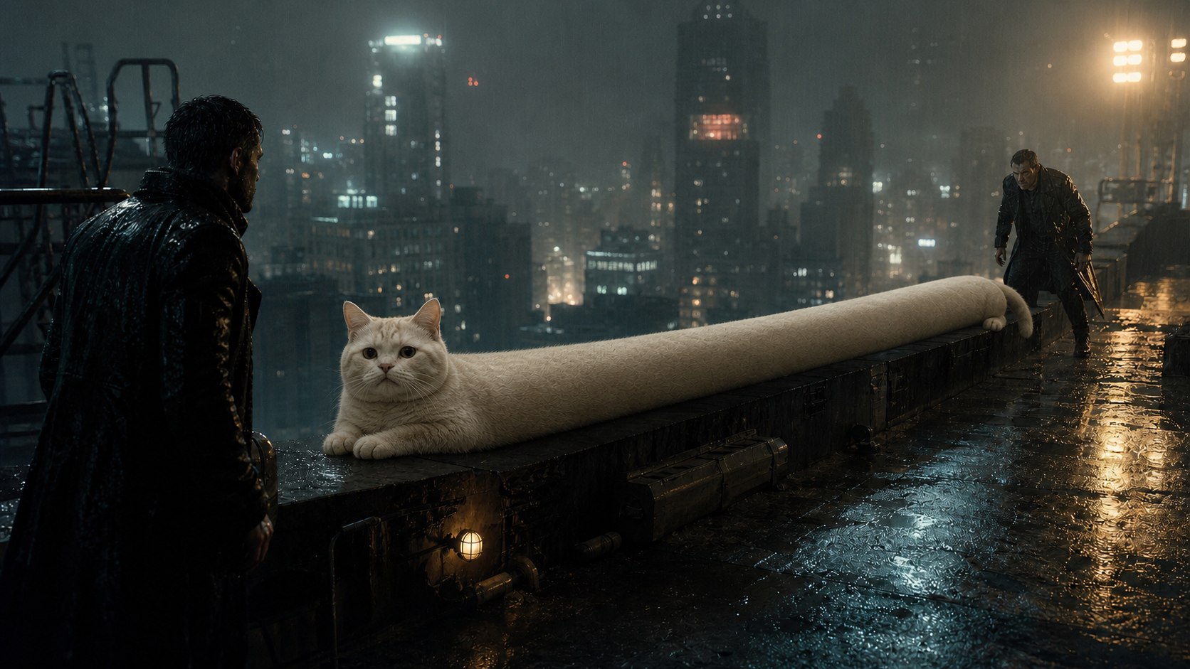 Blade Runner rooftop ledge