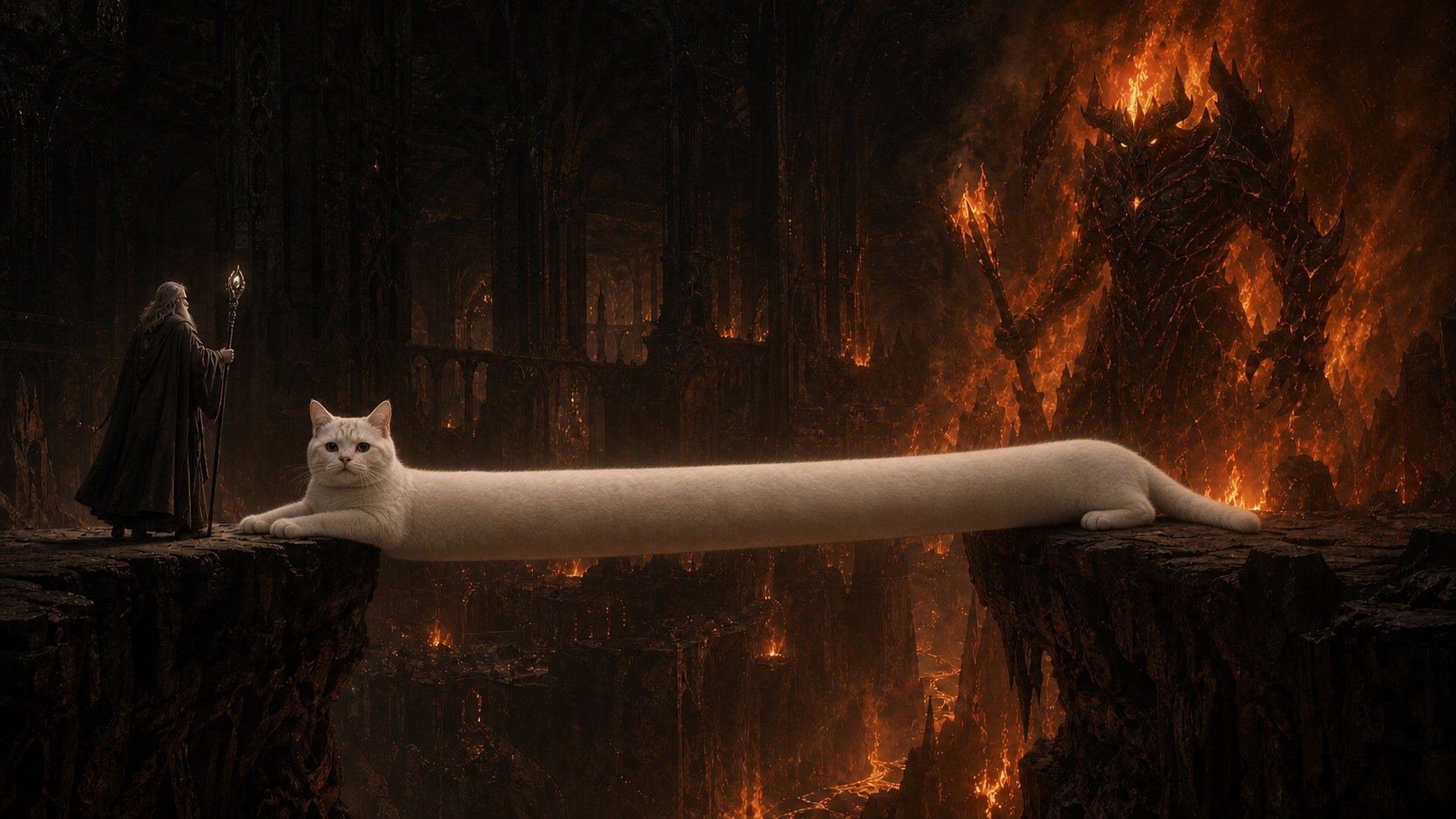 Bridge of Khazad-dum cat