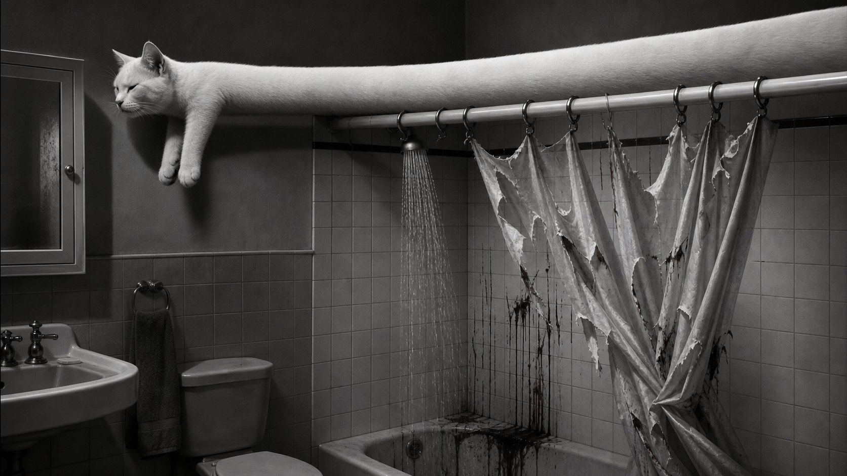 Psycho Shower Rod Witness
