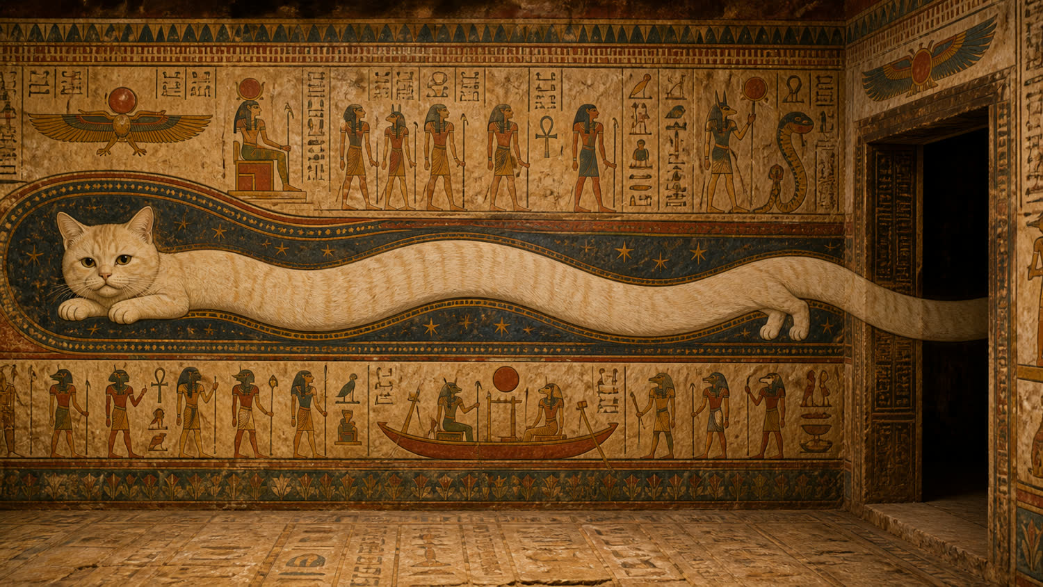 Tomb Wall Deity of Length