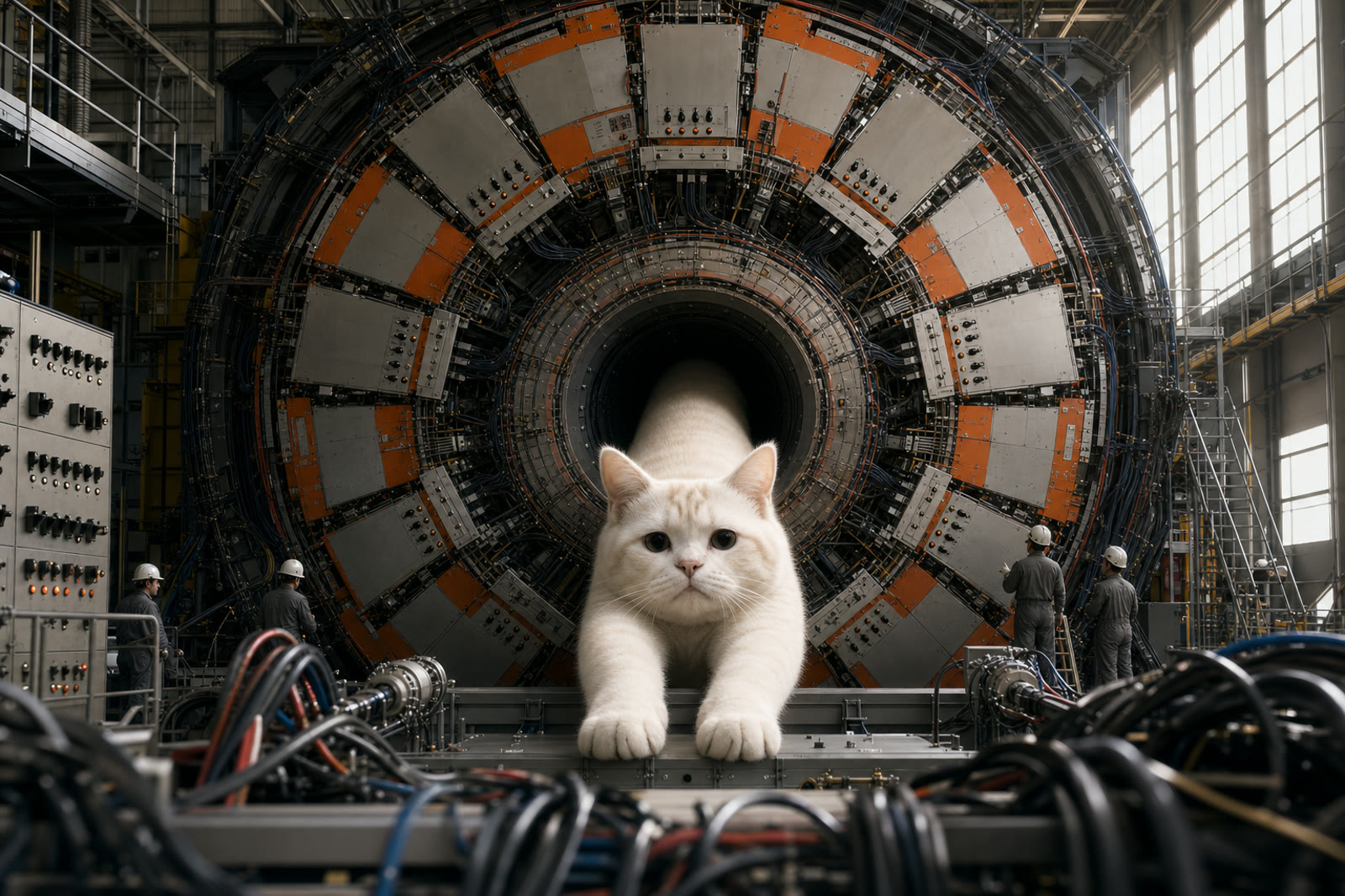 Collider beamline cat emerges
